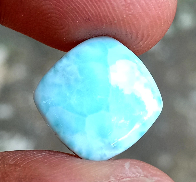 7.35ct Larimar Cabochon - alternate view 2