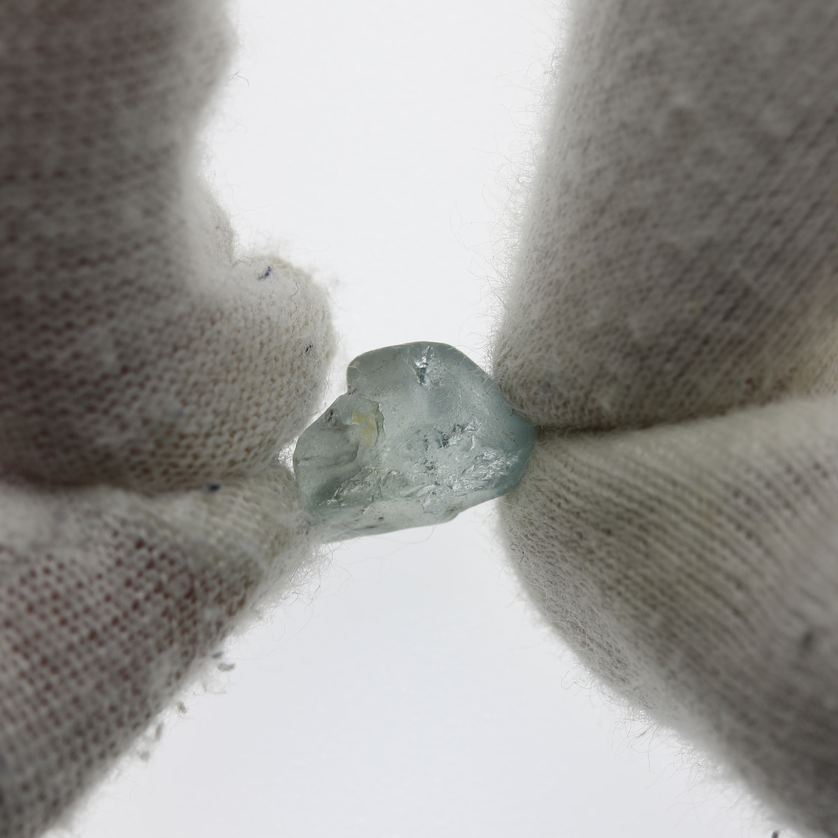 7.76ct Blue Zircon Facet Rough - alternate view 2