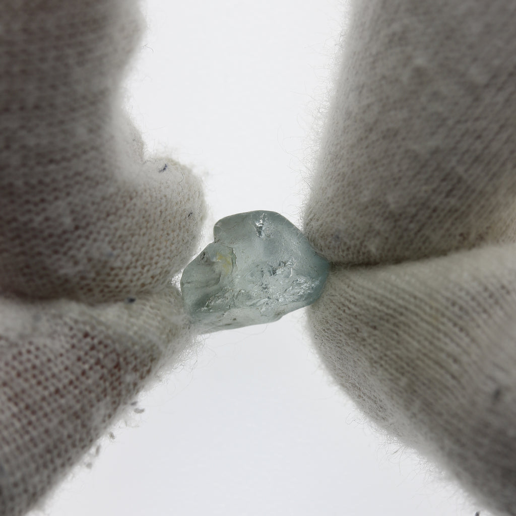 7.76ct Blue Zircon Facet Rough - alternate view 2