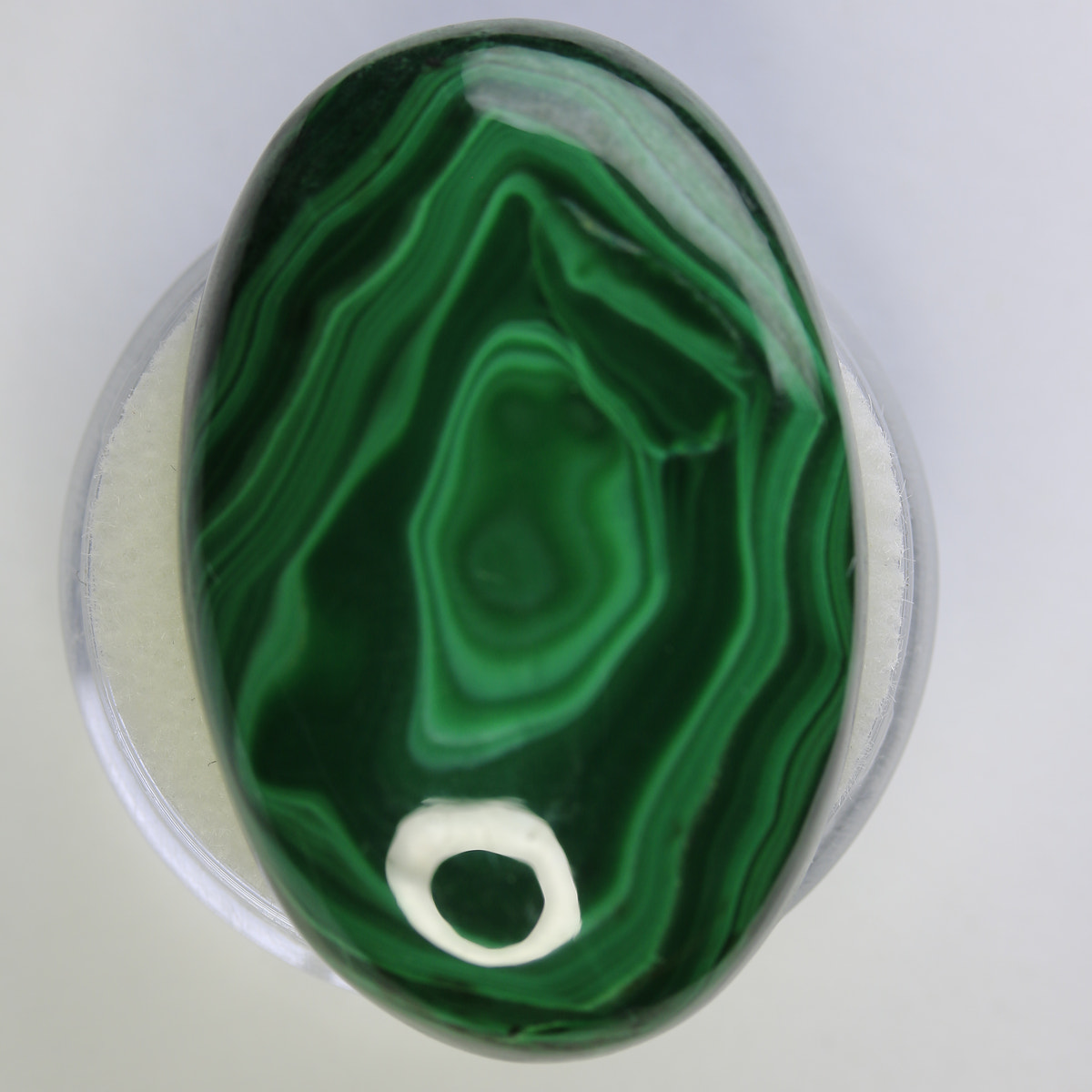 70.93ct Malachite Cabochon - alternate view 2