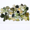 70.9ct Green Tourmaline Facet Rough Parcel