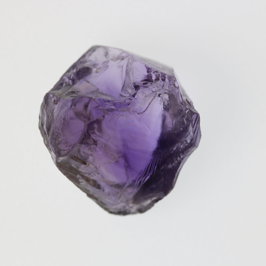 74.8ct Amethyst Facet Rough - alternate view 3