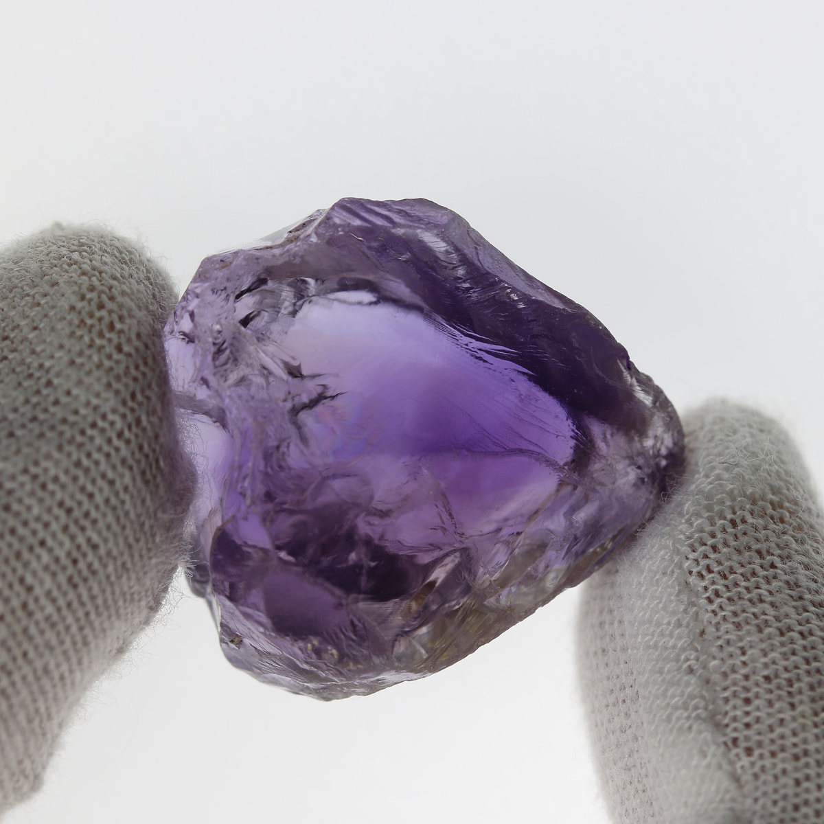 74.8ct Amethyst Facet Rough