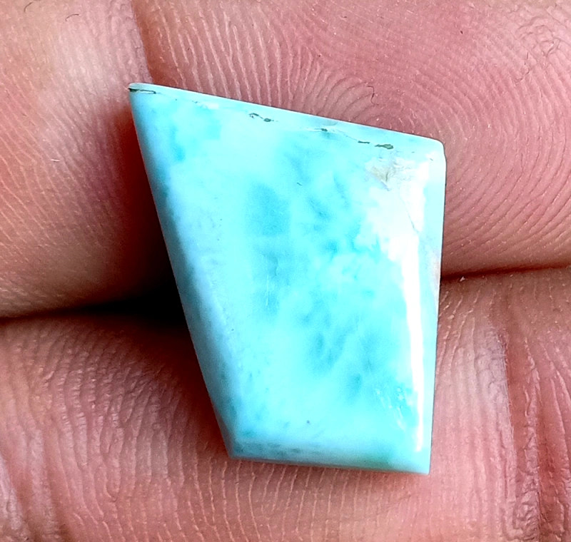 8.1ct Larimar Cabochon - alternate view 2