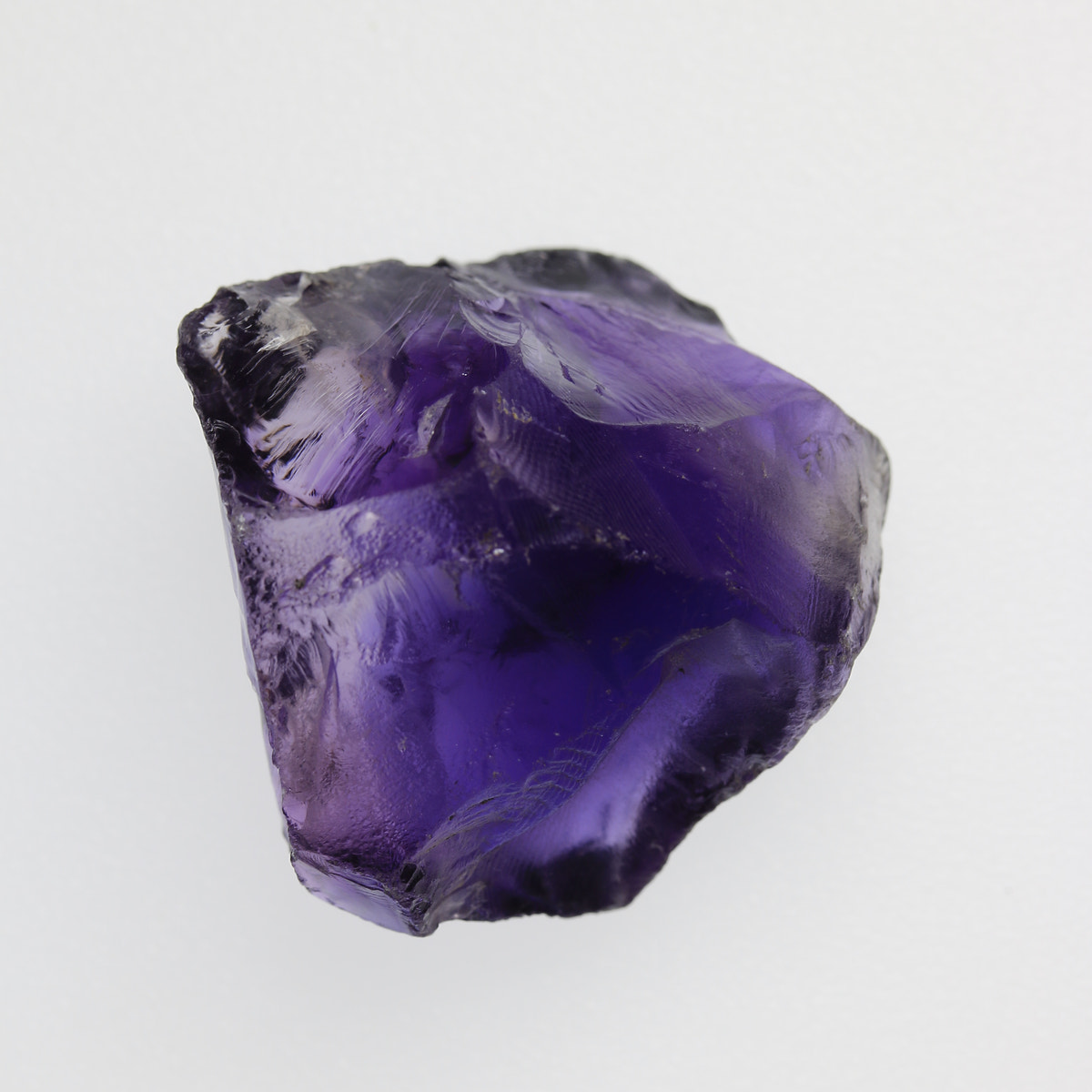80.6ct Amethyst Facet Rough - alternate view 2