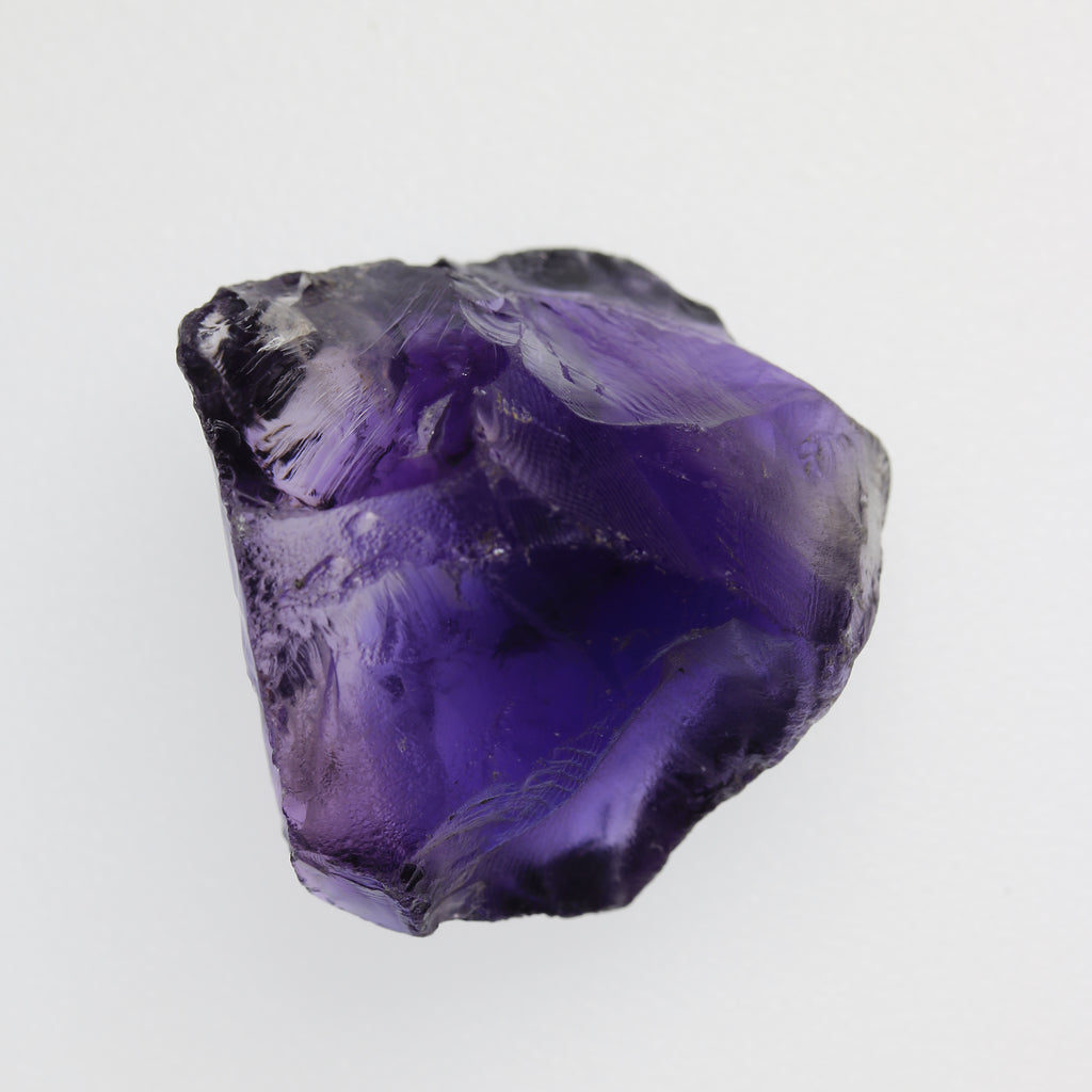 80.6ct Amethyst Facet Rough - alternate view 2