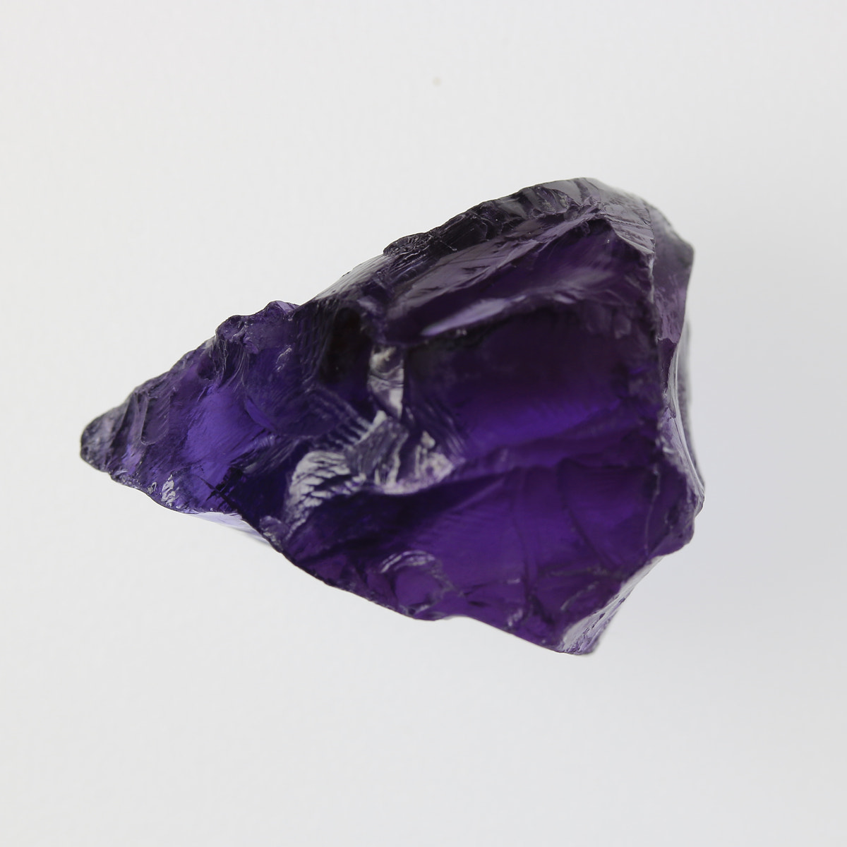 83.5ct Amethyst Facet Rough - alternate view 2