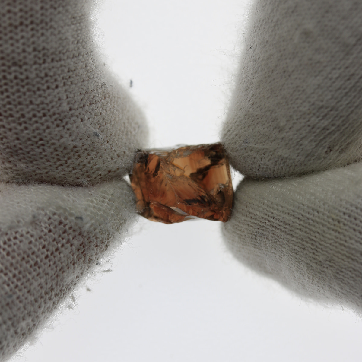 9.15ct Red Zircon Facet Rough