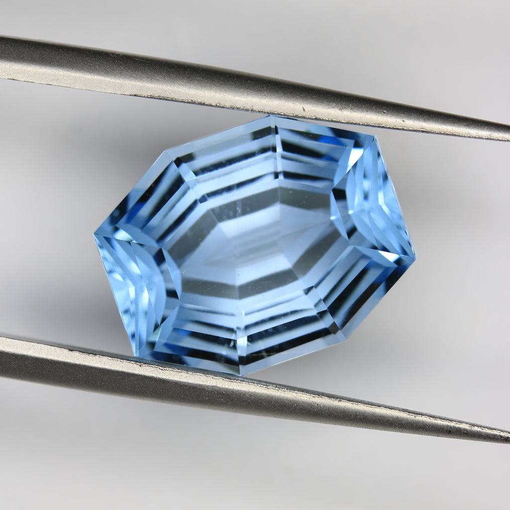 9.86ct Topaz Swiss blue - alternate view 2