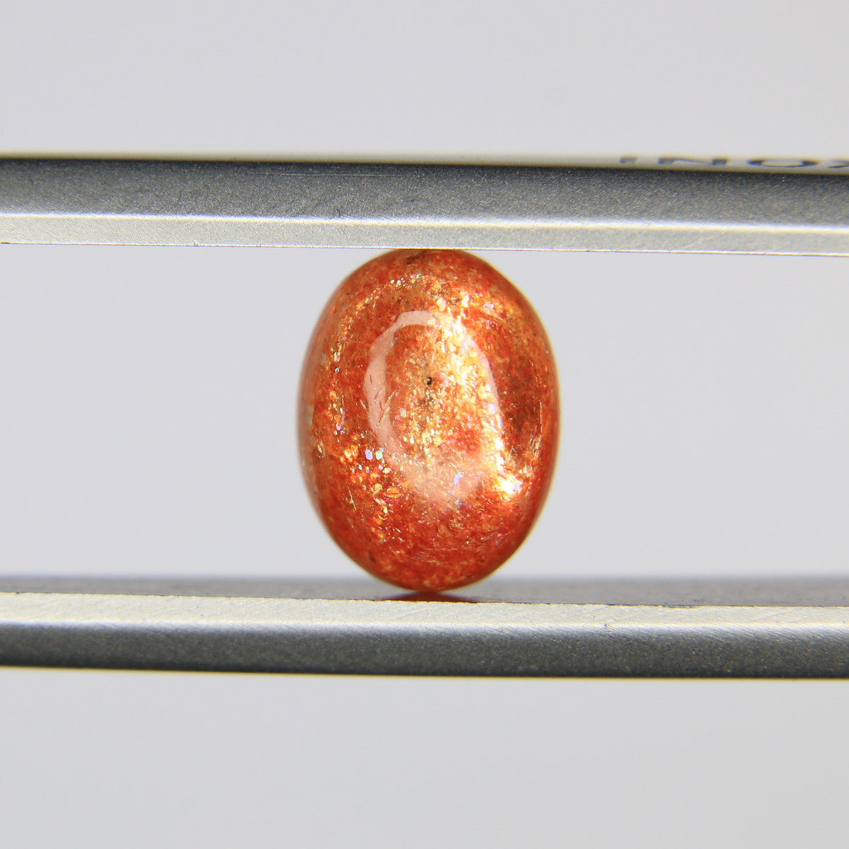 1.18ct Sunstone Sparkling Peach