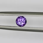 0.5ct faceted Amethyst gemstone - alternate view 2