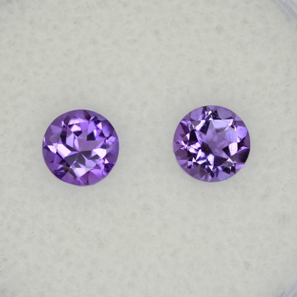 0.98ct faceted Amethyst gemstone - alternate view 3