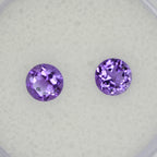 1.01ct faceted Amethyst gemstone - alternate view 2