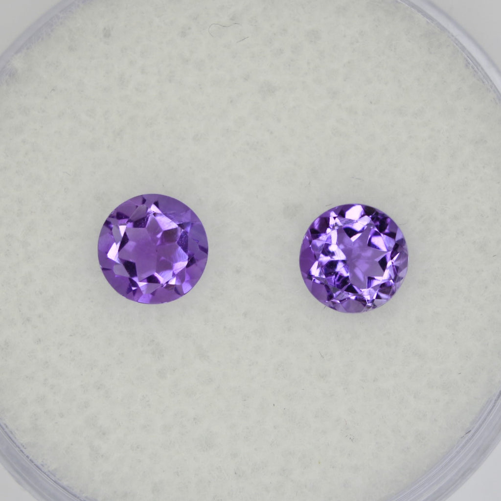 1.01ct faceted Amethyst gemstone