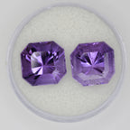 10.43ct faceted Amethyst gemstone - alternate view 2