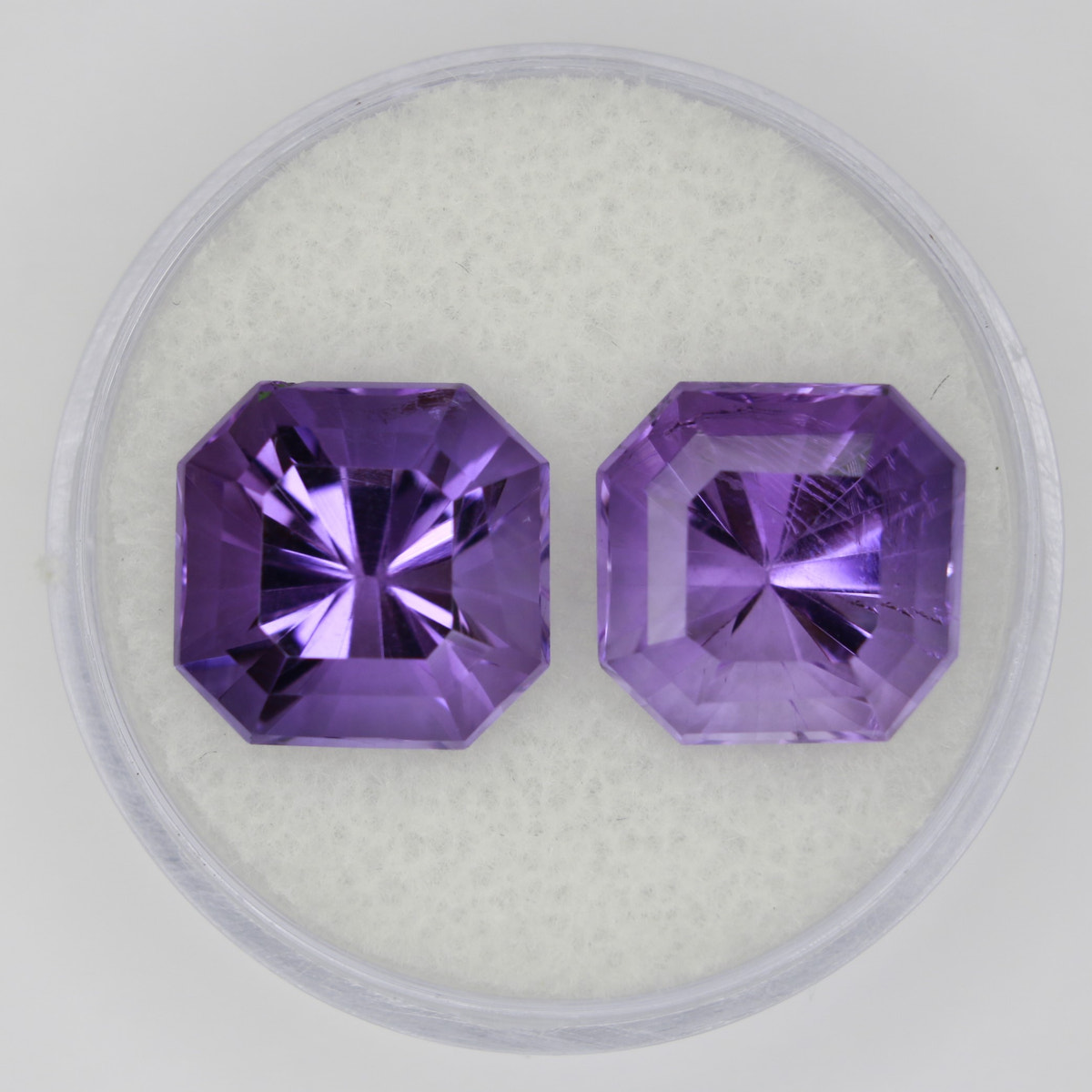 10.43ct faceted Amethyst gemstone