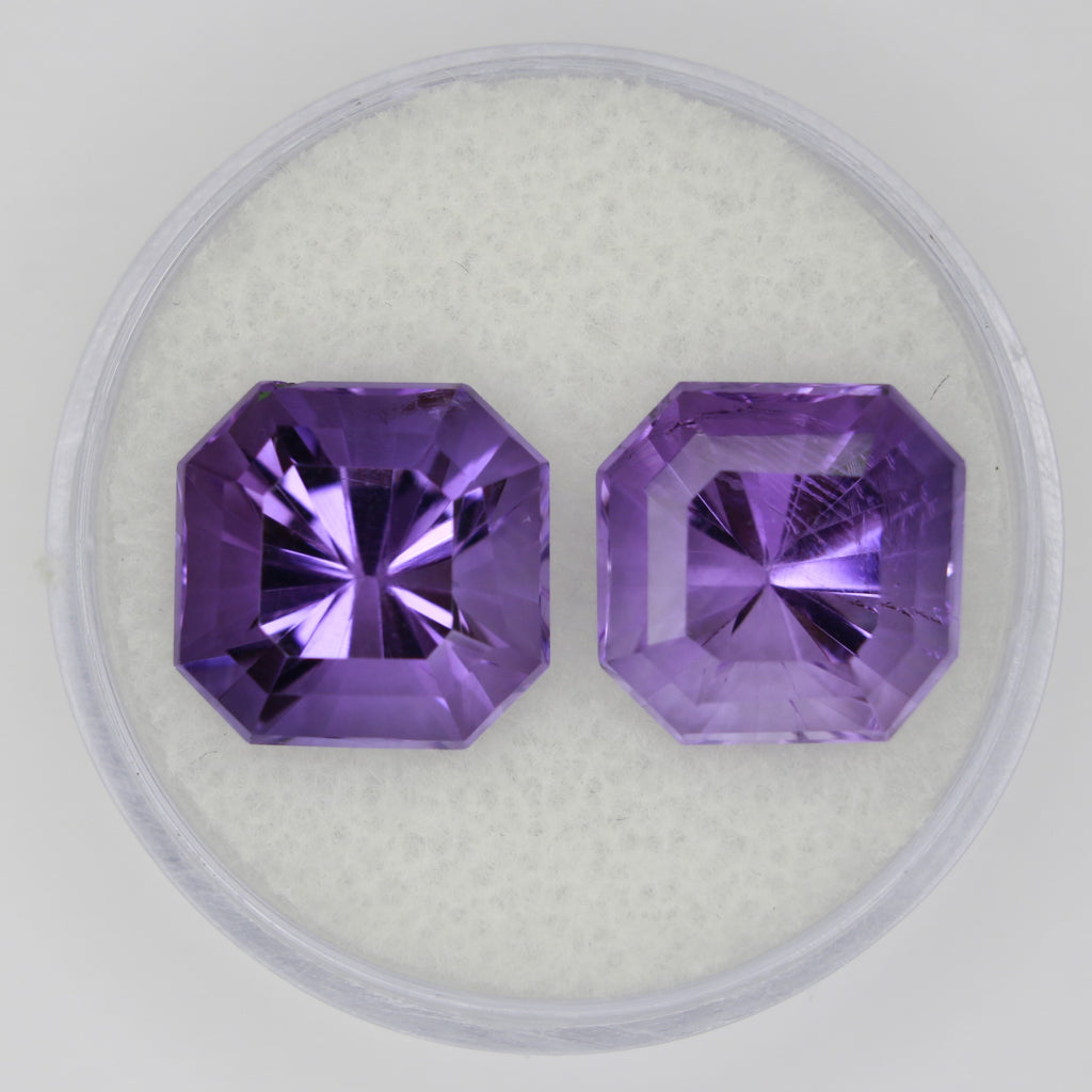 10.43ct faceted Amethyst gemstone