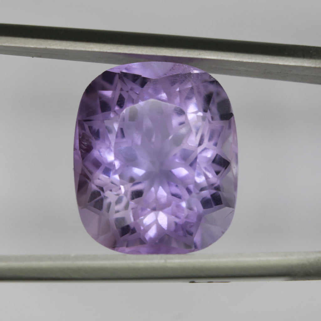 11.85ct faceted Amethyst gemstone - alternate view 3