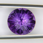 11ct faceted Amethyst gemstone - alternate view 2