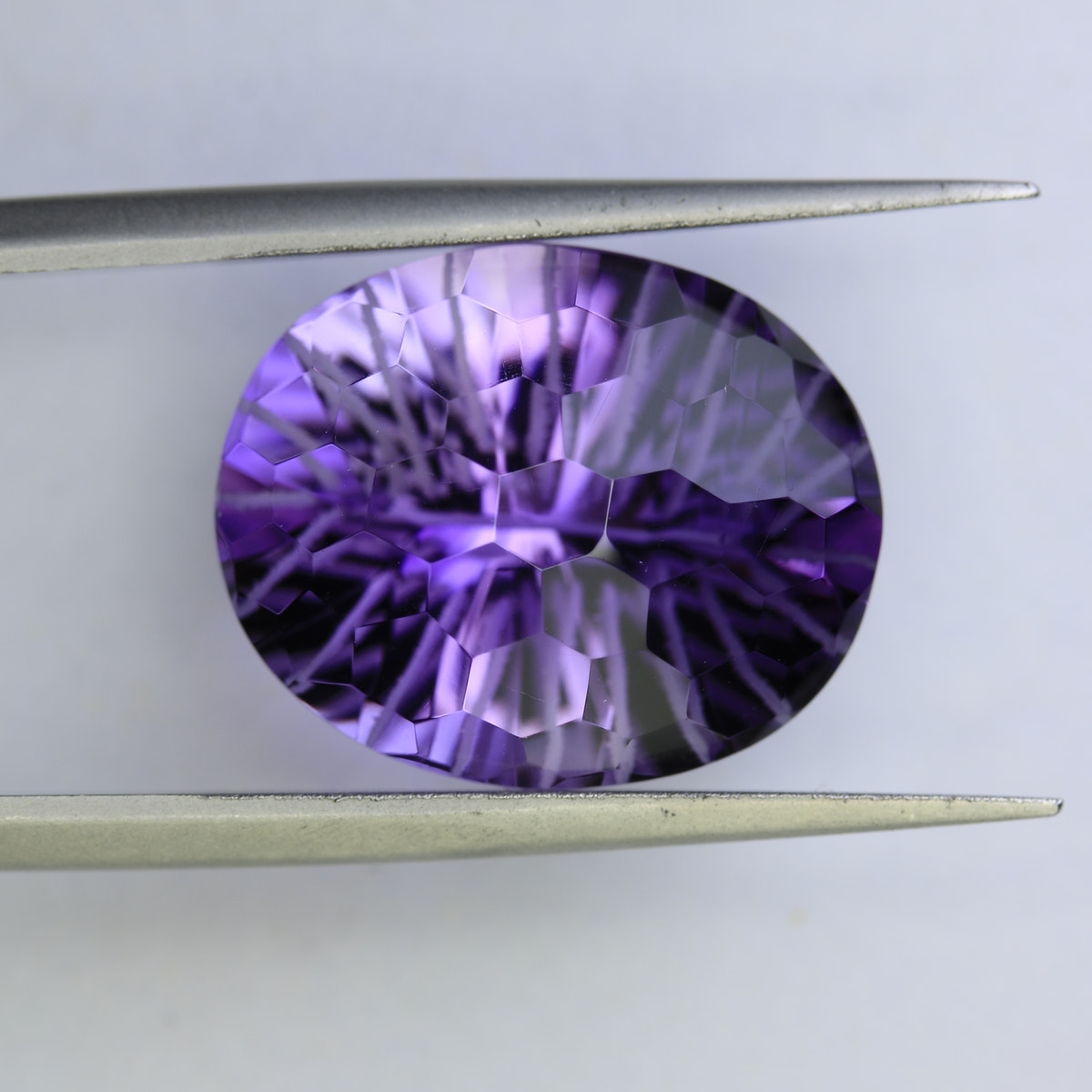 12.45ct faceted Amethyst gemstone