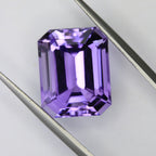 13.38ct faceted Amethyst gemstone - alternate view 2