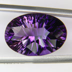 13.4ct faceted Amethyst gemstone - alternate view 2