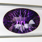 13.4ct faceted Amethyst gemstone - alternate view 4
