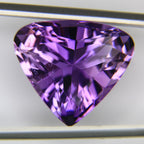 13.6ct faceted Amethyst gemstone - alternate view 3