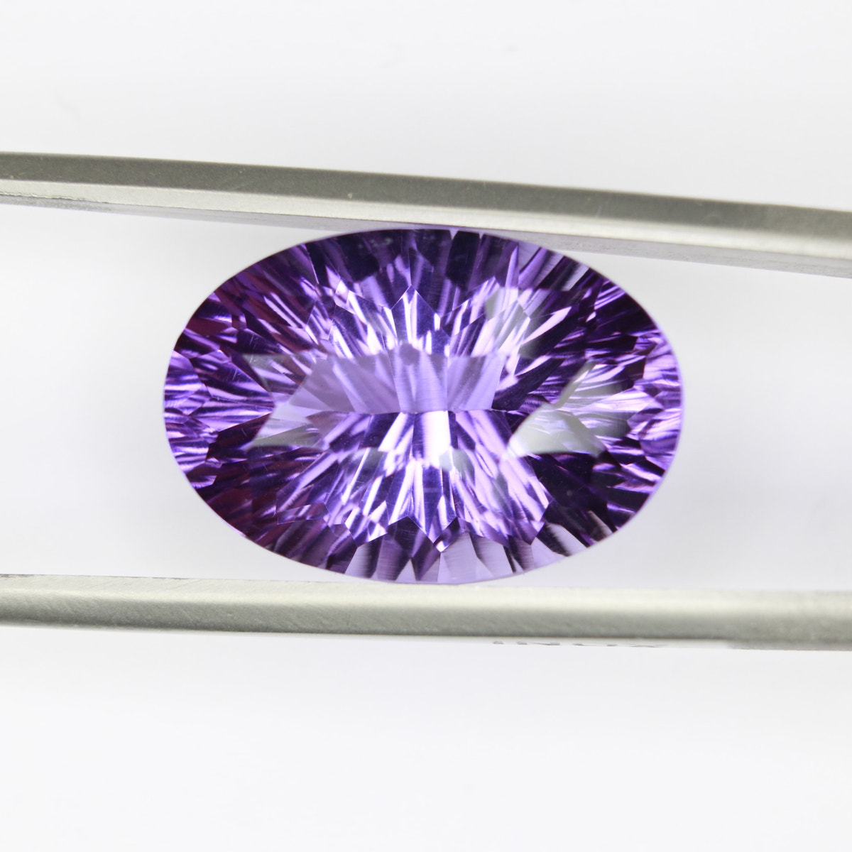 14.15ct faceted Amethyst gemstone - alternate view 2