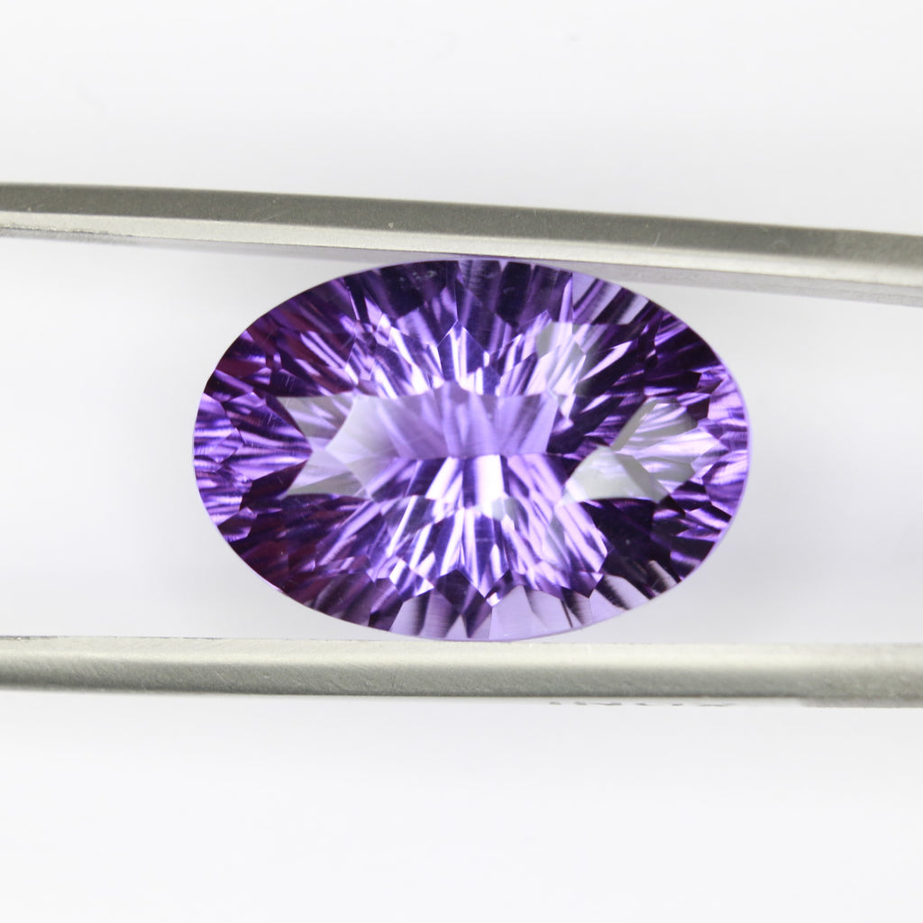 14.15ct faceted Amethyst gemstone