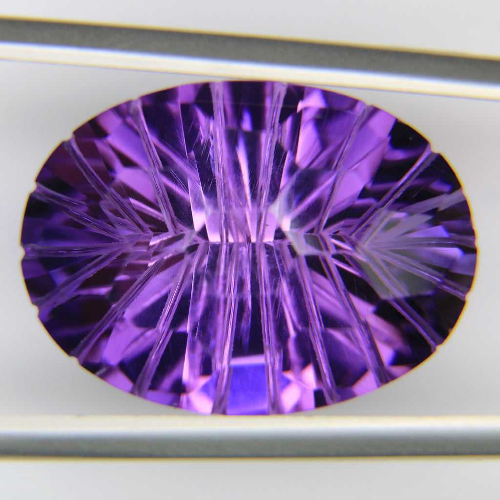 14.48ct faceted Amethyst gemstone - alternate view 3