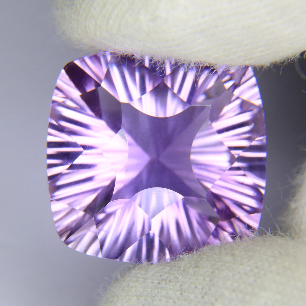 16.36ct faceted Amethyst gemstone - alternate view 2