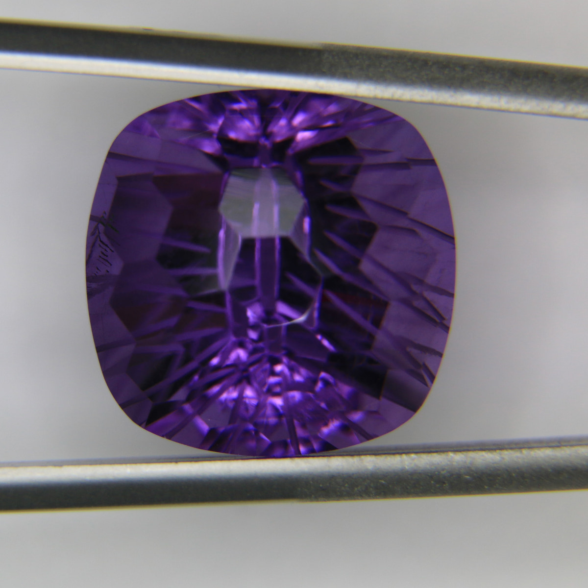 16.53ct faceted Amethyst gemstone - alternate view 2