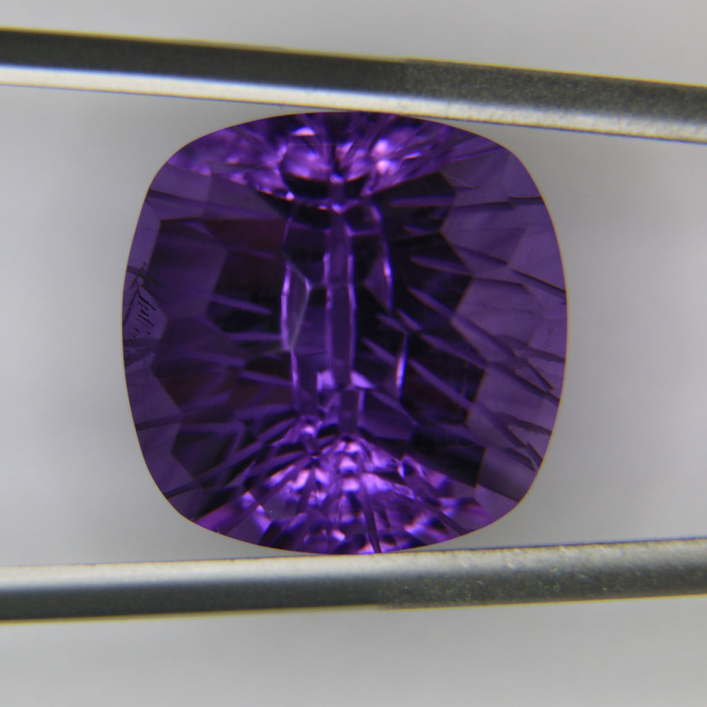 16.53ct faceted Amethyst gemstone