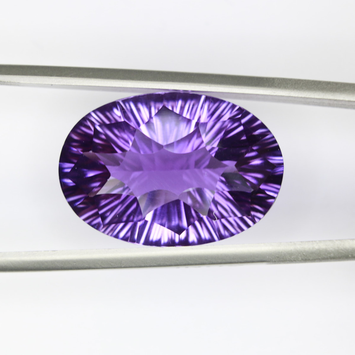 16.54ct faceted Amethyst gemstone - alternate view 2