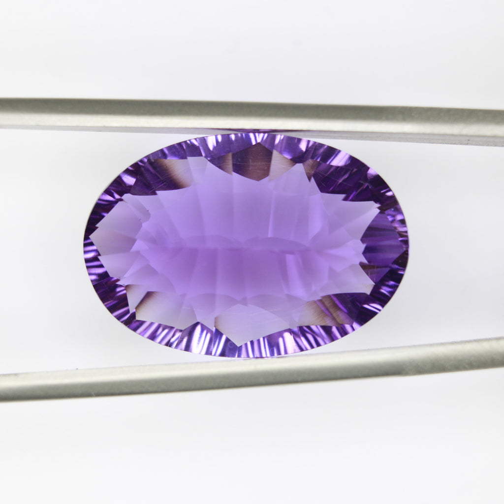 16.54ct faceted Amethyst gemstone - alternate view 4