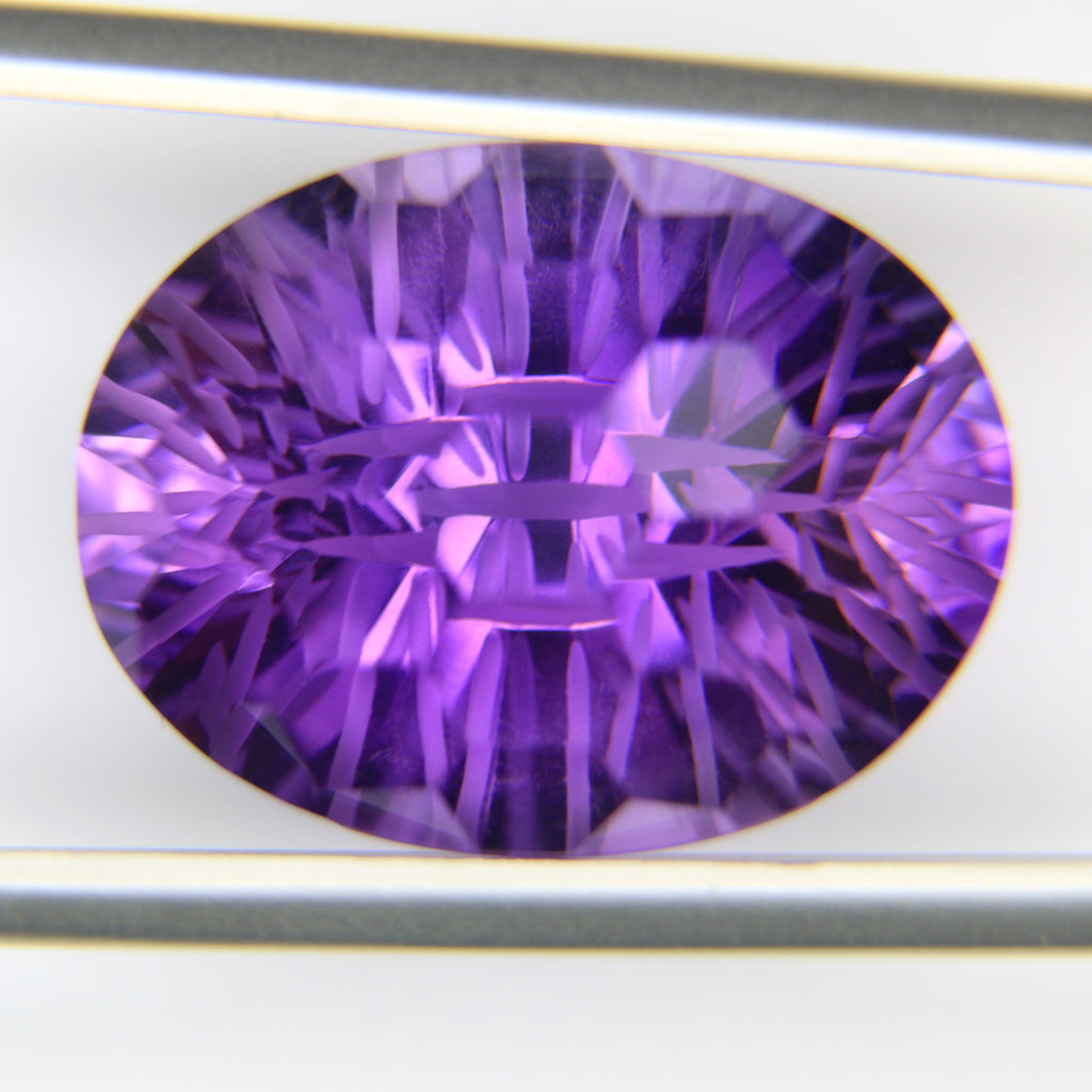 17.8ct faceted Amethyst gemstone