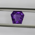 2.37ct faceted Amethyst gemstone - alternate view 2