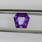 2.37ct faceted Amethyst gemstone - alternate view 3