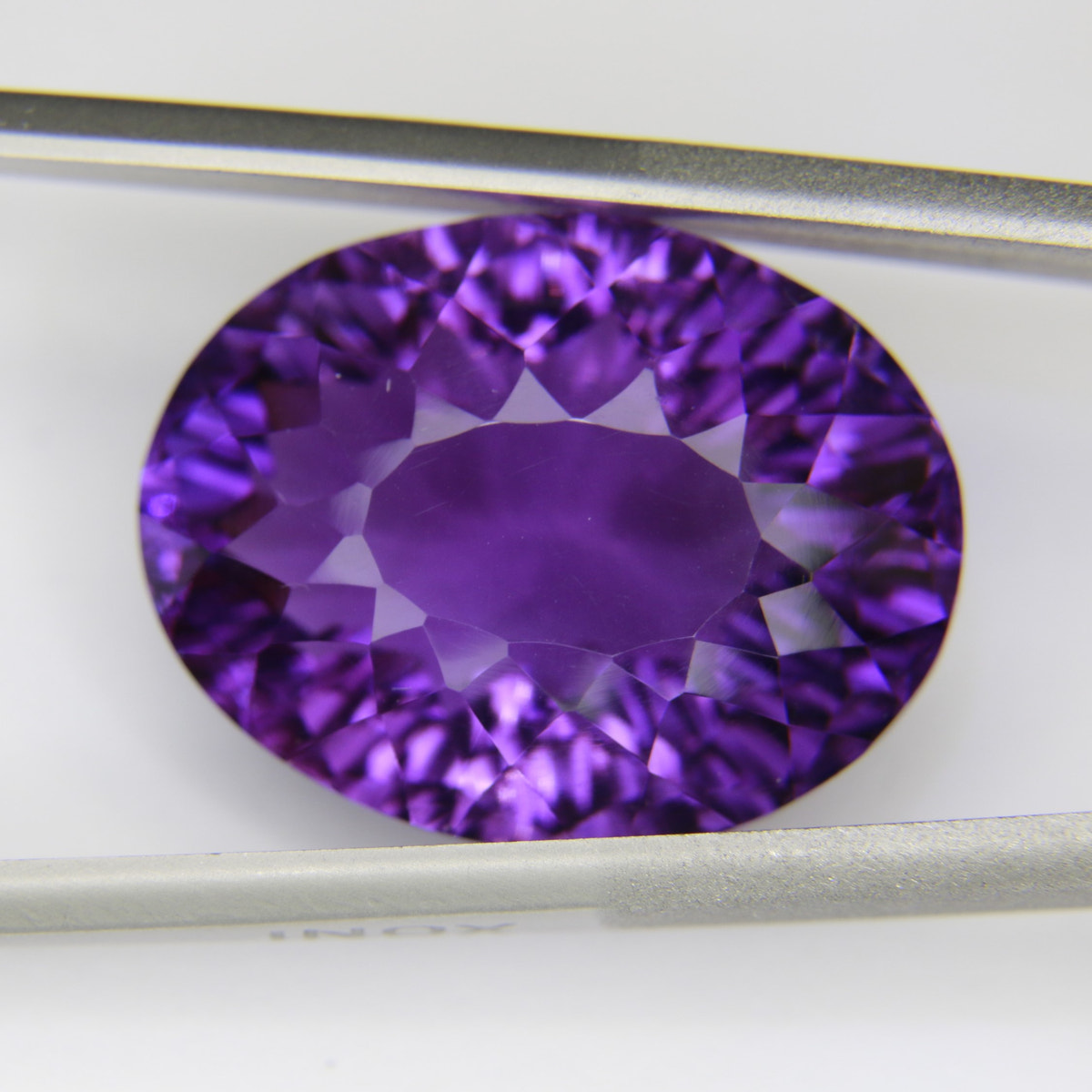 25.2ct faceted Amethyst gemstone