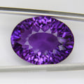 25.2ct faceted Amethyst gemstone