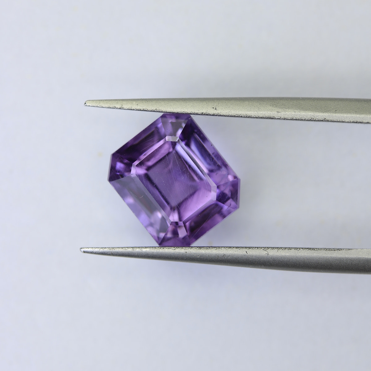 3.71ct faceted Amethyst gemstone