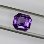 3.78ct faceted Amethyst gemstone - alternate view 2