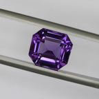 3.78ct faceted Amethyst gemstone - alternate view 3