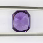 3.89ct faceted Amethyst gemstone - alternate view 4