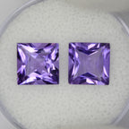 4.33ct faceted Amethyst gemstone - alternate view 2
