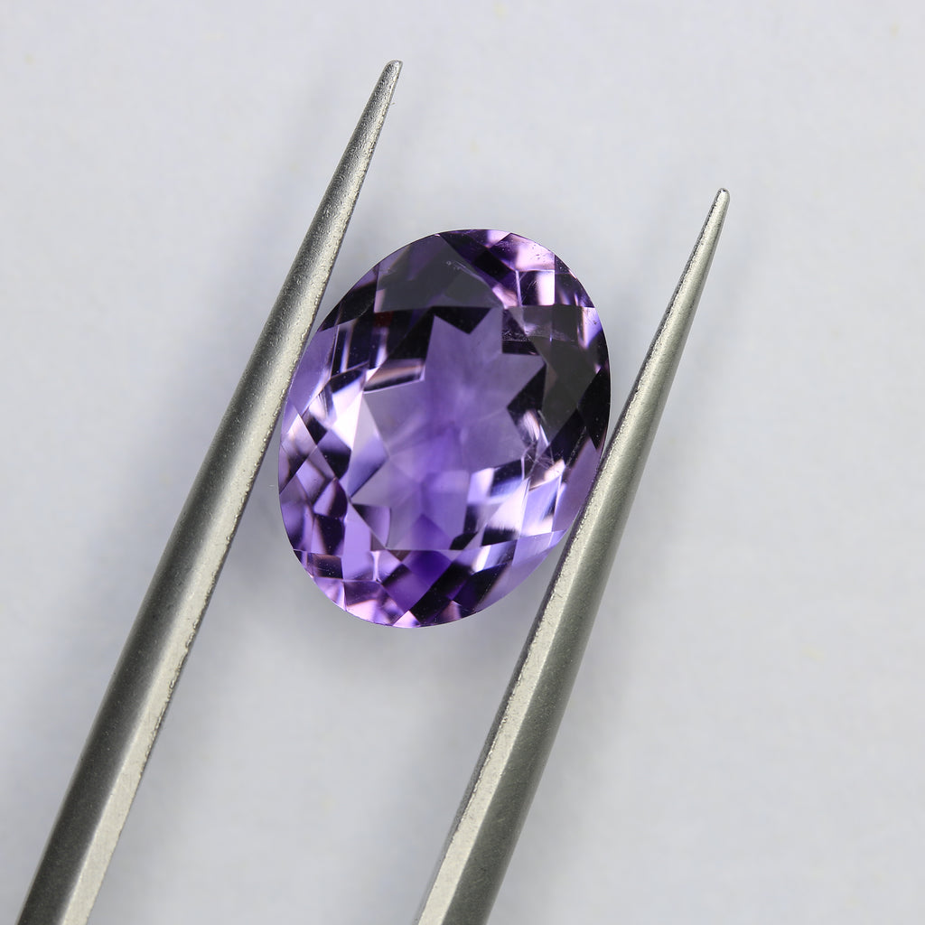 4.65ct faceted Amethyst gemstone