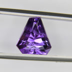 4.85ct faceted Amethyst gemstone - alternate view 3