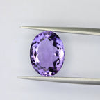 5.10ct faceted Amethyst gemstone - alternate view 3