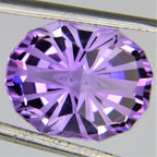 5.18ct faceted Amethyst gemstone - alternate view 2
